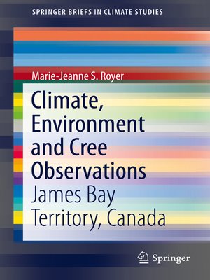 cover image of Climate, Environment and Cree Observations